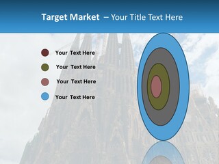 A Very Tall Building With A Sky Background PowerPoint Template