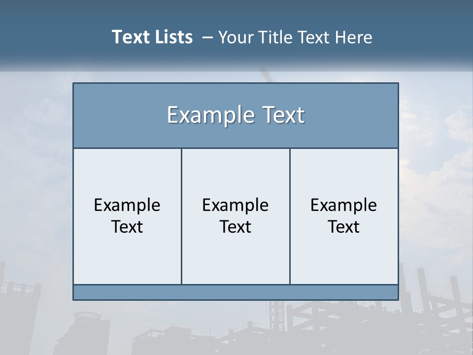 A Crane In The Sky With The Sun In The Background PowerPoint Template