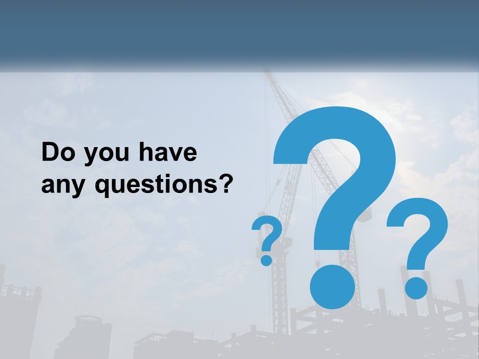 A Crane In The Sky With The Sun In The Background PowerPoint Template