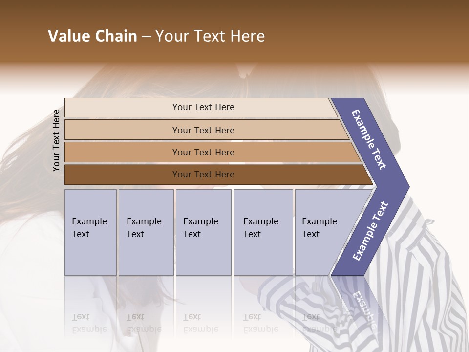 A Woman And A Young Boy Are Shouting At Each Other PowerPoint Template