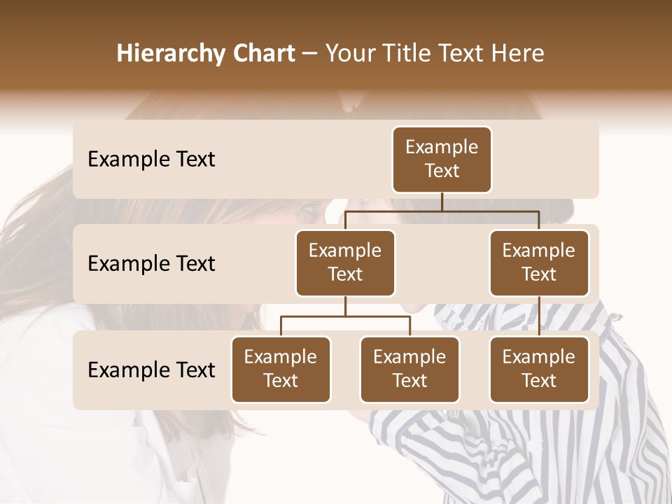 A Woman And A Young Boy Are Shouting At Each Other PowerPoint Template