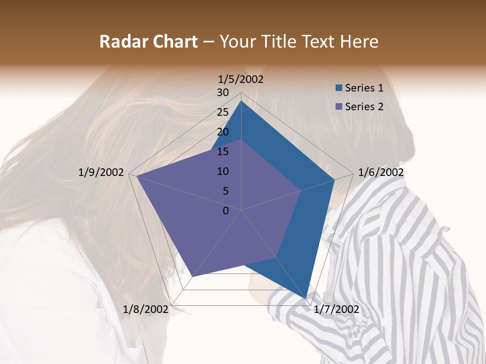 A Woman And A Young Boy Are Shouting At Each Other PowerPoint Template