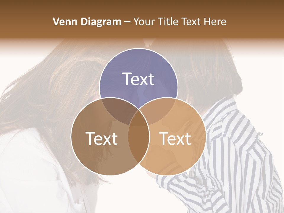 A Woman And A Young Boy Are Shouting At Each Other PowerPoint Template