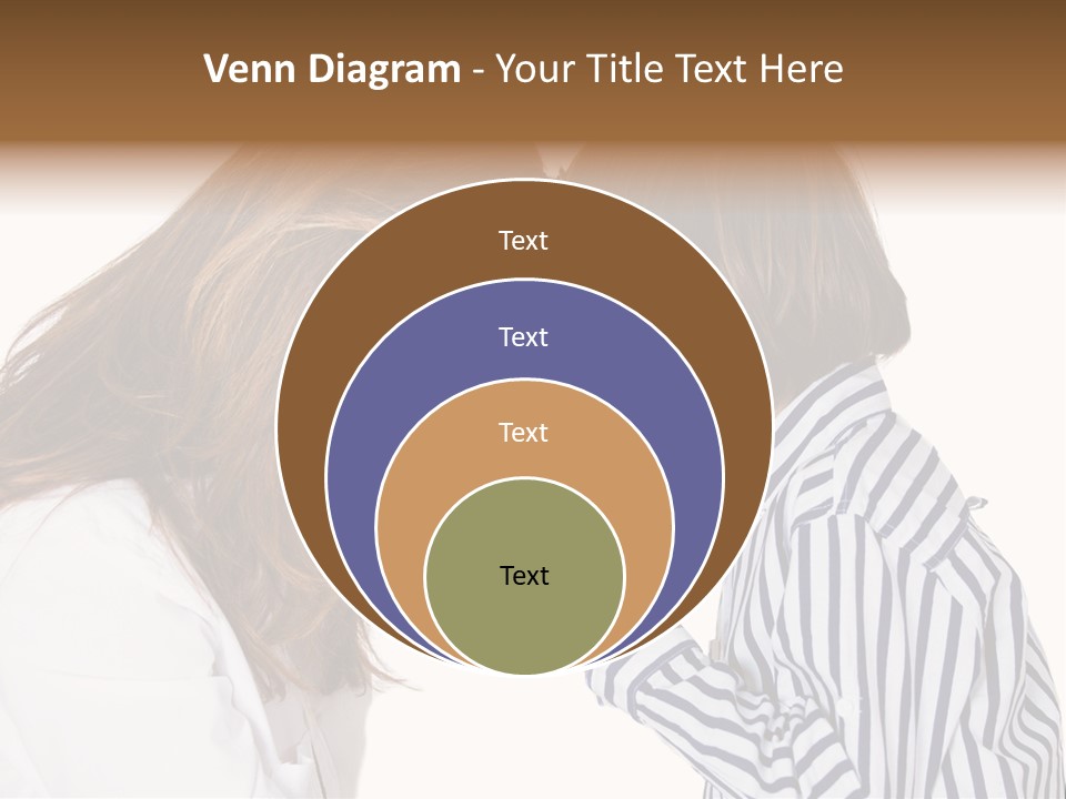 A Woman And A Young Boy Are Shouting At Each Other PowerPoint Template