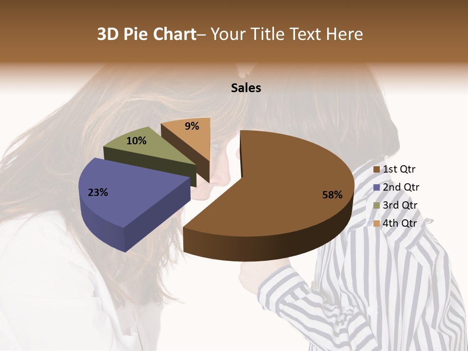 A Woman And A Young Boy Are Shouting At Each Other PowerPoint Template
