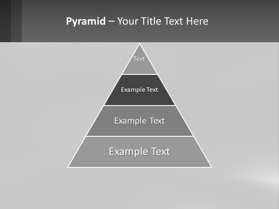 A Black And White Photo With A Gray Background PowerPoint Template