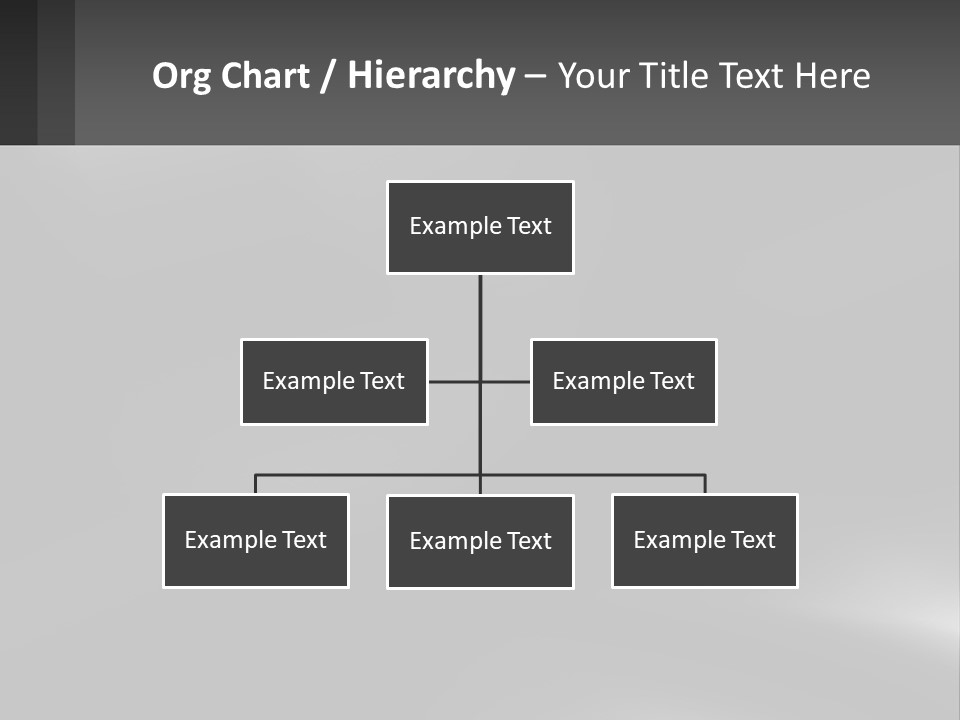 A Black And White Photo With A Gray Background PowerPoint Template