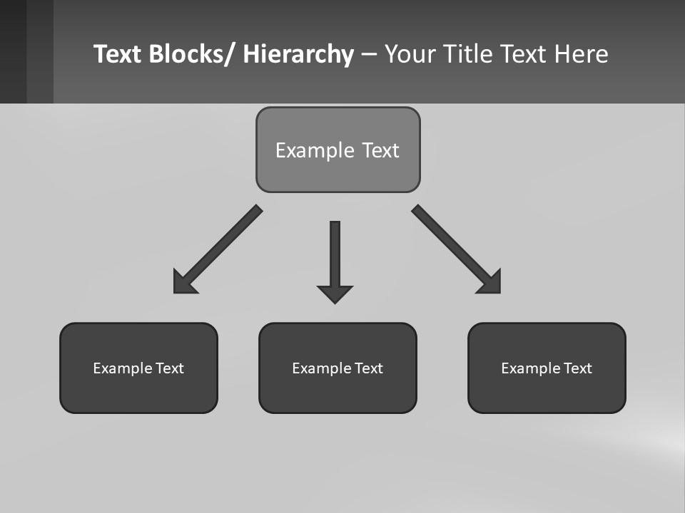 A Black And White Photo With A Gray Background PowerPoint Template