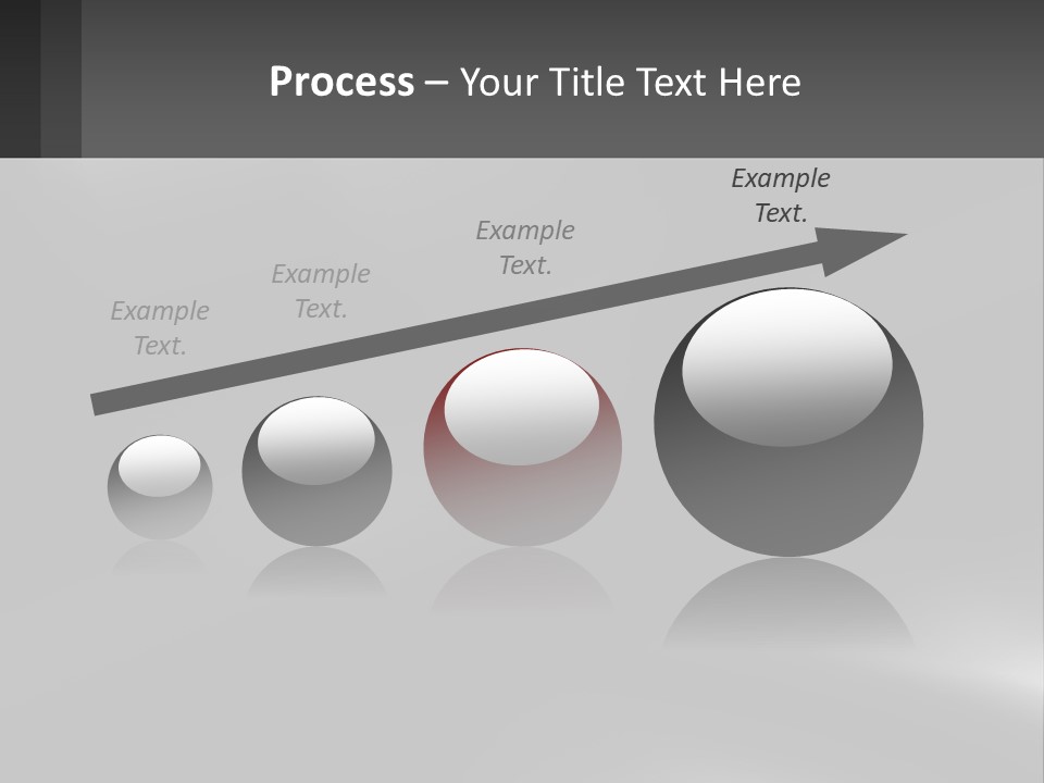 A Black And White Photo With A Gray Background PowerPoint Template