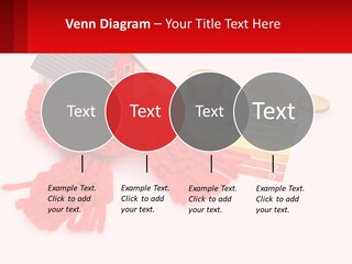 A House With A Red Scarf Next To Money PowerPoint Template