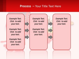A House With A Red Scarf Next To Money PowerPoint Template