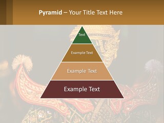 A Man With A Green And Gold Mask On His Face PowerPoint Template