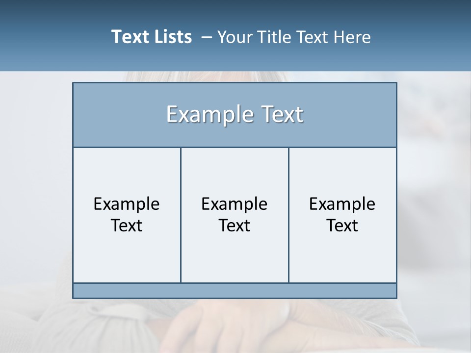 A Woman Sitting On A Couch Smiling For The Camera PowerPoint Template