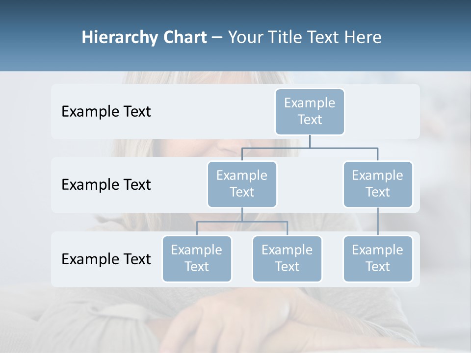 A Woman Sitting On A Couch Smiling For The Camera PowerPoint Template