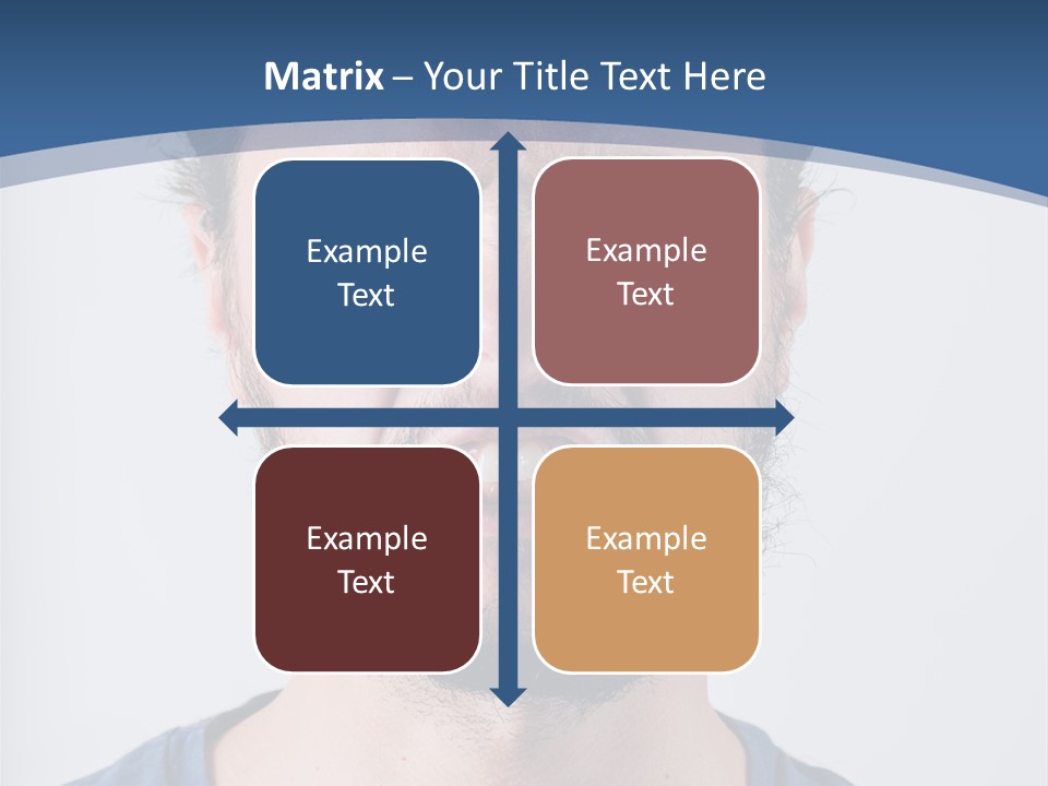 A Man Making A Face With His Mouth Open PowerPoint Template