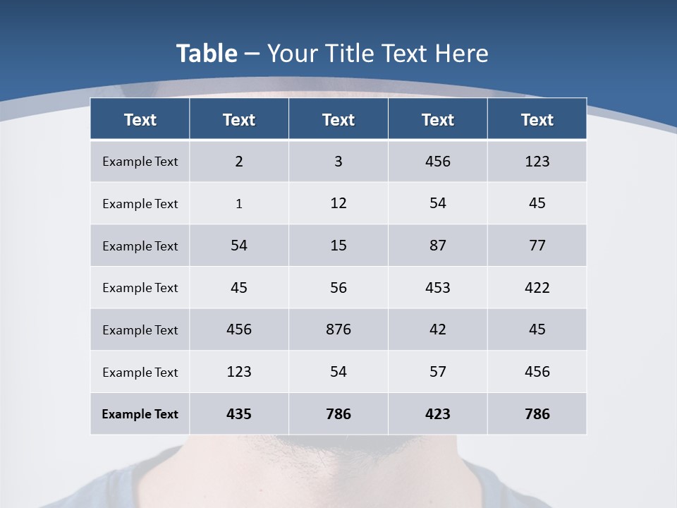 A Man Making A Face With His Mouth Open PowerPoint Template