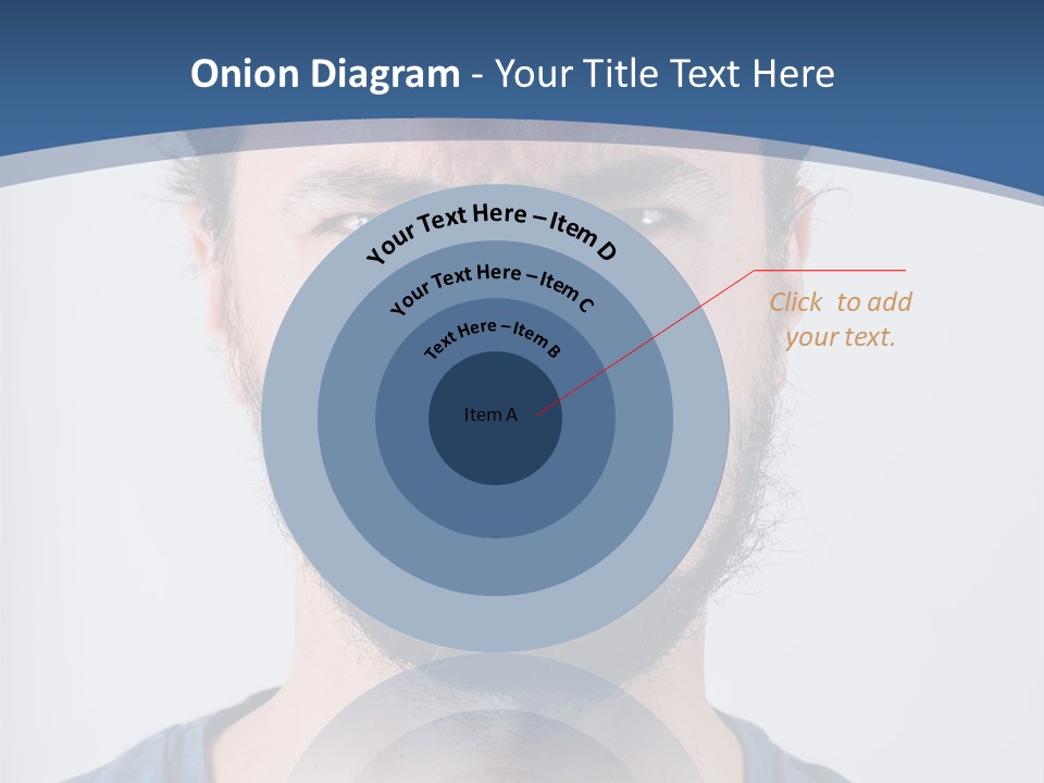 A Man Making A Face With His Mouth Open PowerPoint Template