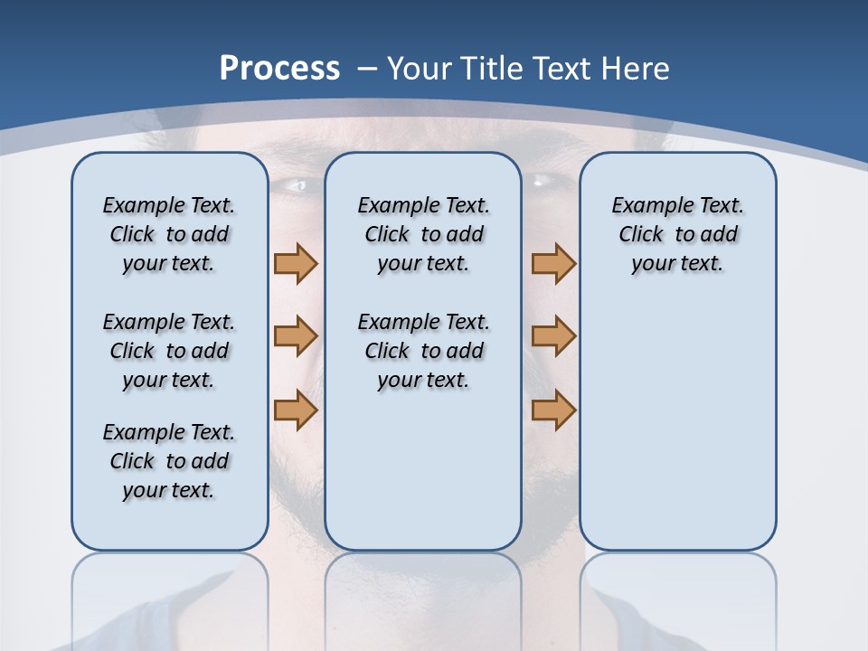 A Man Making A Face With His Mouth Open PowerPoint Template