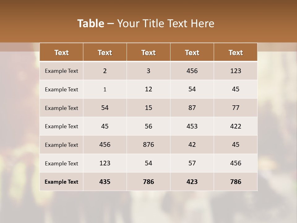 A Group Of People Walking Down A Street PowerPoint Template