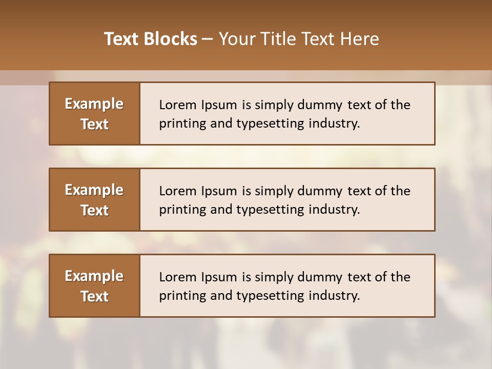 A Group Of People Walking Down A Street PowerPoint Template