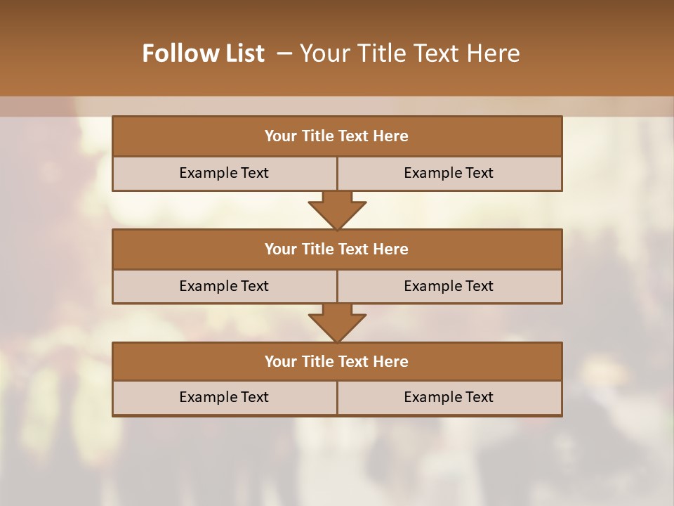 A Group Of People Walking Down A Street PowerPoint Template