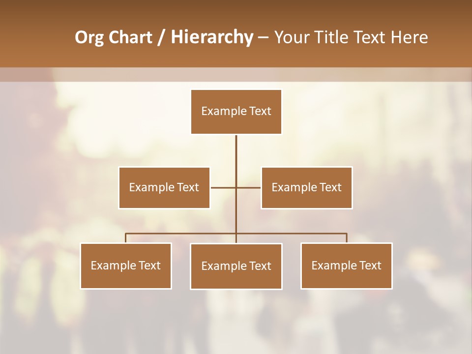 A Group Of People Walking Down A Street PowerPoint Template