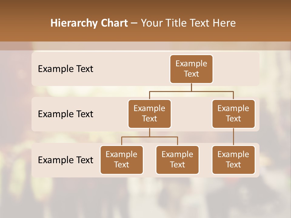A Group Of People Walking Down A Street PowerPoint Template