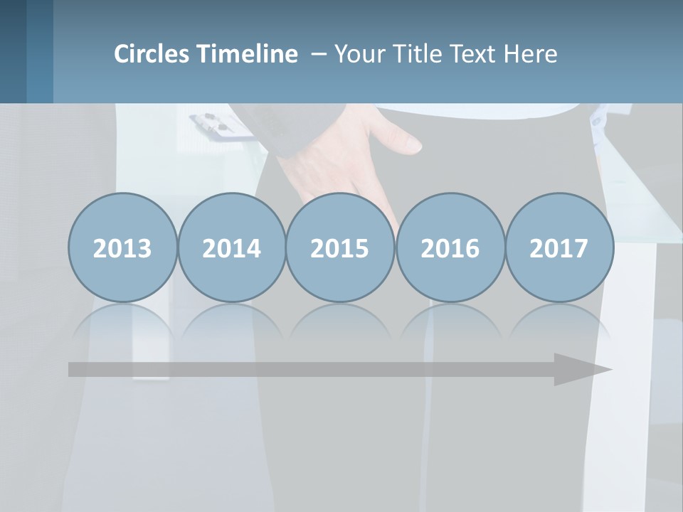 A Man And A Woman Holding Hands In A Meeting Room PowerPoint Template