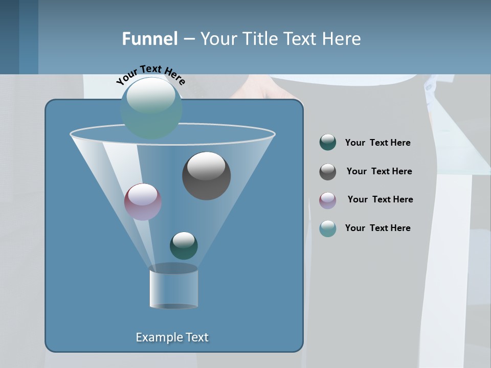 A Man And A Woman Holding Hands In A Meeting Room PowerPoint Template