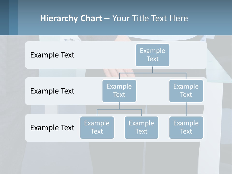A Man And A Woman Holding Hands In A Meeting Room PowerPoint Template