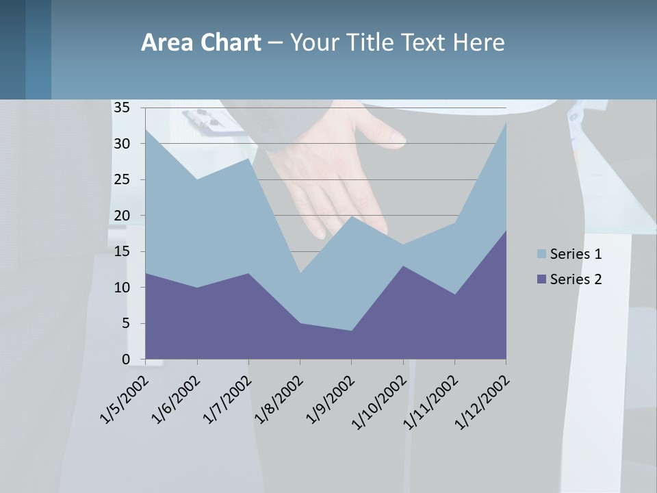 A Man And A Woman Holding Hands In A Meeting Room PowerPoint Template