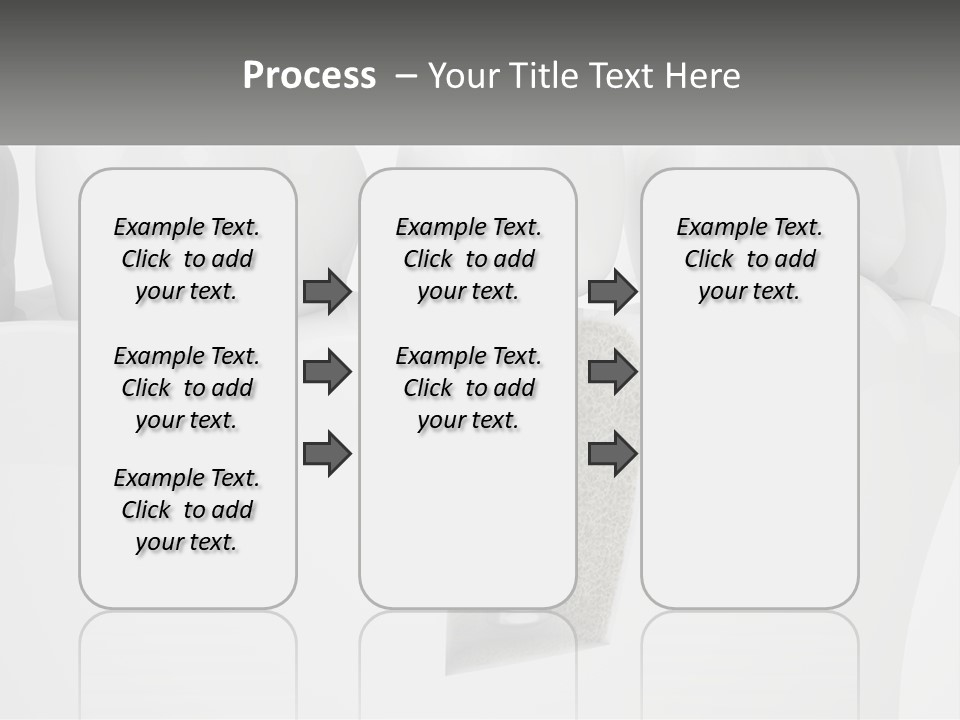 A Tooth With A Dental Implant On Top Of It PowerPoint Template