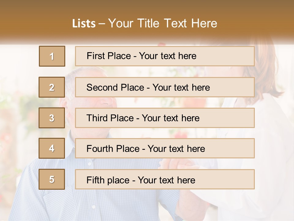A Woman Shaking Hands With A Man In A White Shirt PowerPoint Template