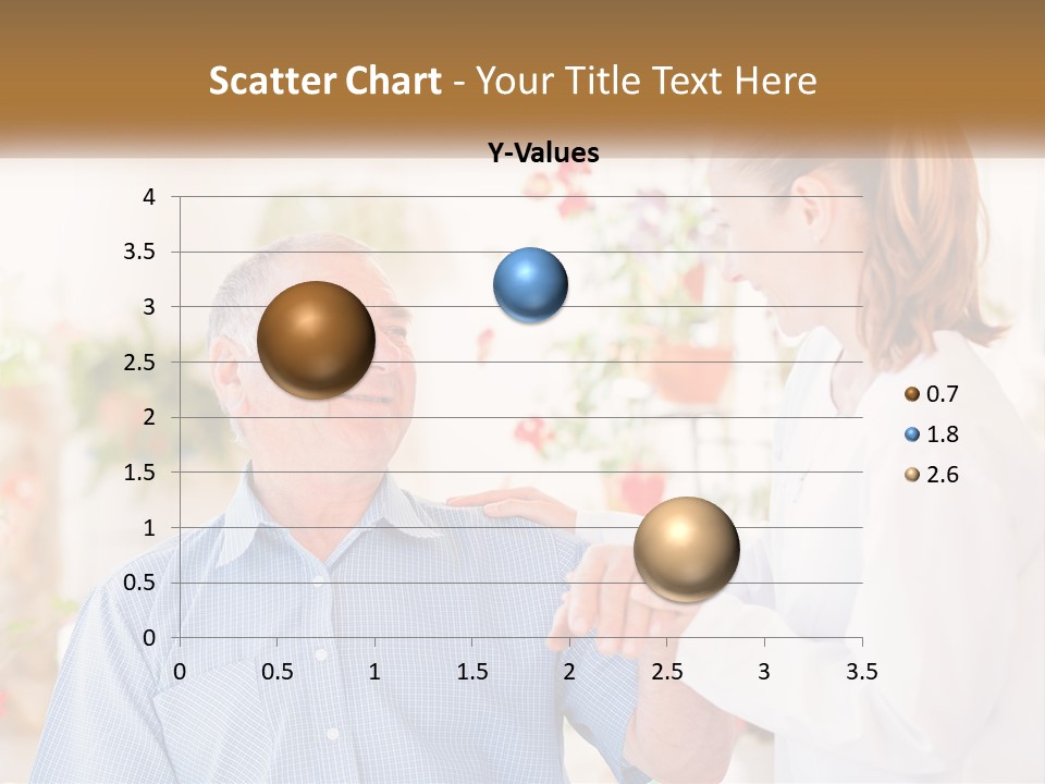 A Woman Shaking Hands With A Man In A White Shirt PowerPoint Template
