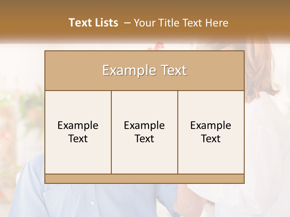 A Woman Shaking Hands With A Man In A White Shirt PowerPoint Template