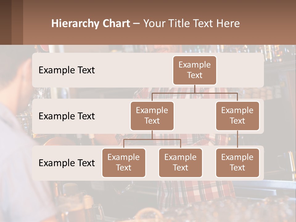 A Man Making A Drink At A Bar PowerPoint Template