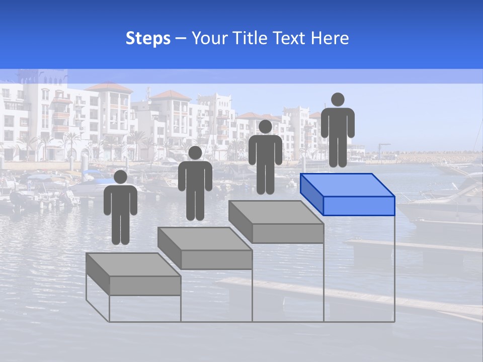 A Large Body Of Water Filled With Lots Of Boats PowerPoint Template