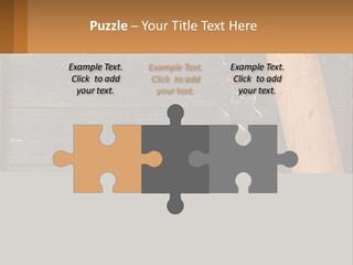 A Wooden Table Topped With A Cookie Cutter And Star Anise PowerPoint Template