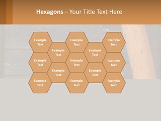 A Wooden Table Topped With A Cookie Cutter And Star Anise PowerPoint Template