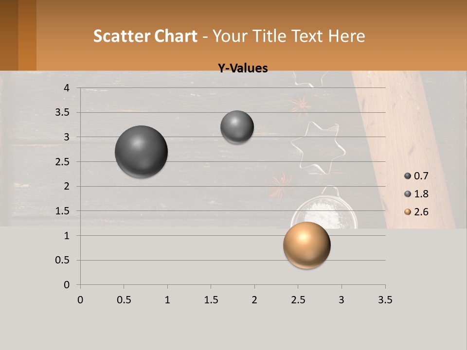 A Wooden Table Topped With A Cookie Cutter And Star Anise PowerPoint Template
