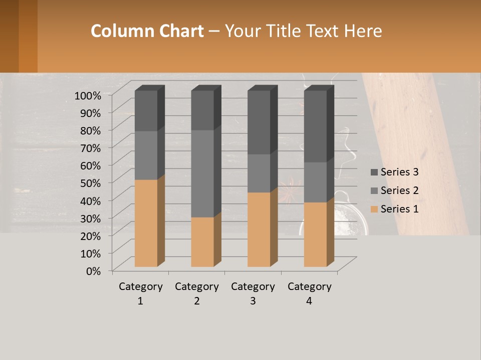 A Wooden Table Topped With A Cookie Cutter And Star Anise PowerPoint Template