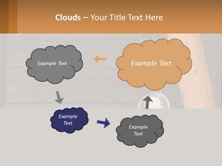 A Wooden Table Topped With A Cookie Cutter And Star Anise PowerPoint Template