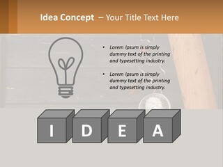 A Wooden Table Topped With A Cookie Cutter And Star Anise PowerPoint Template