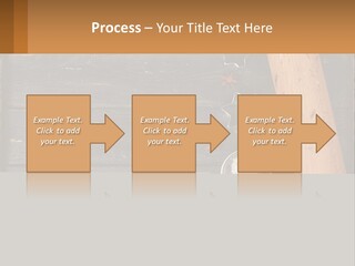 A Wooden Table Topped With A Cookie Cutter And Star Anise PowerPoint Template