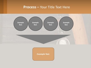A Wooden Table Topped With A Cookie Cutter And Star Anise PowerPoint Template