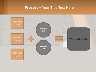 A Wooden Table Topped With A Cookie Cutter And Star Anise PowerPoint Template
