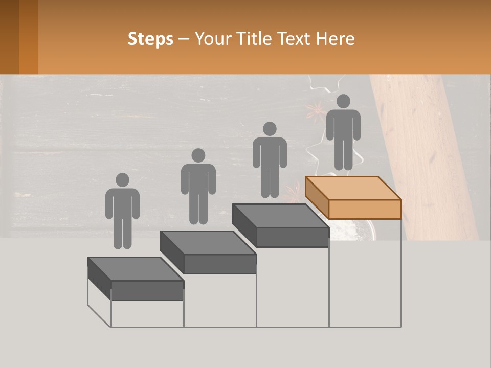 A Wooden Table Topped With A Cookie Cutter And Star Anise PowerPoint Template