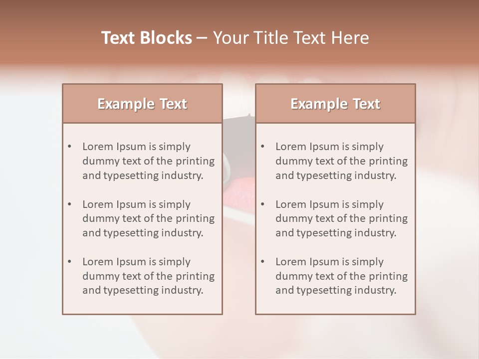 A Person Holding A Magnifying Glass Over A Tooth PowerPoint Template