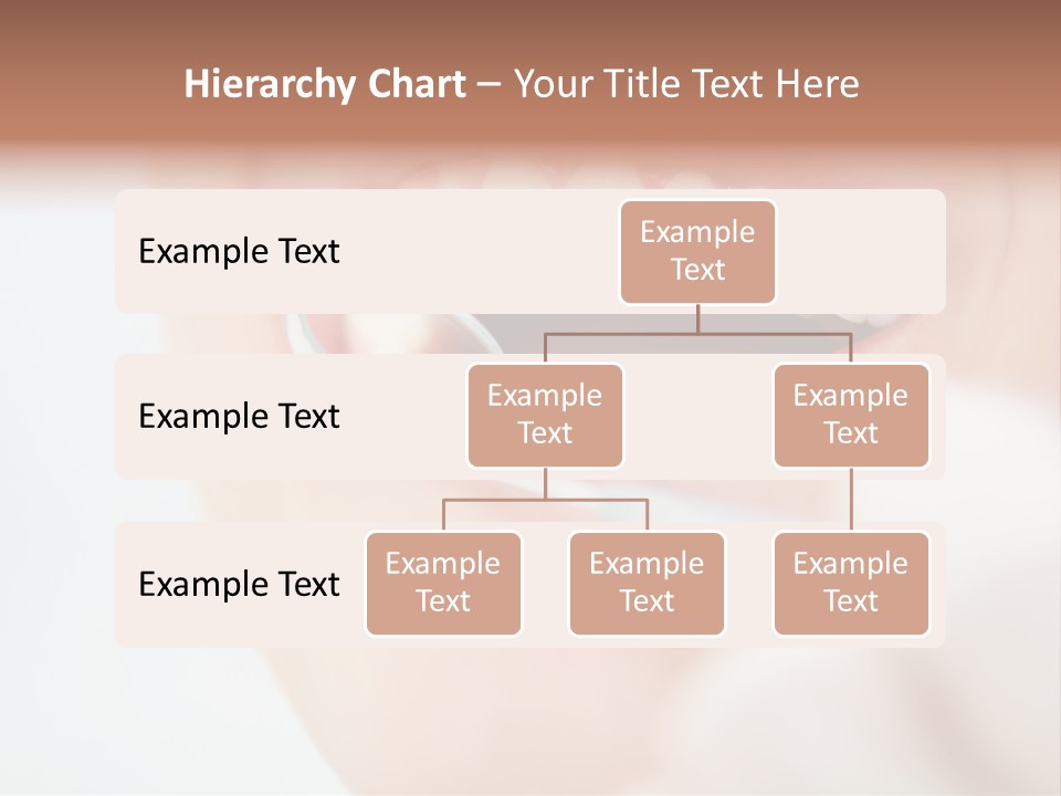A Person Holding A Magnifying Glass Over A Tooth PowerPoint Template
