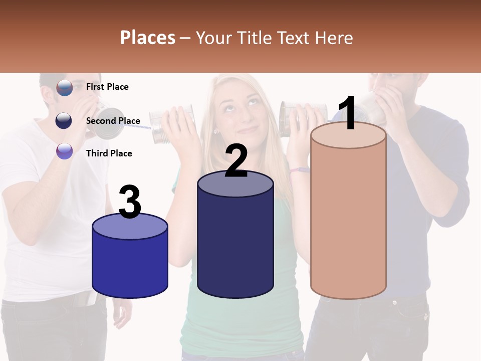 A Group Of People Standing Next To Each Other PowerPoint Template